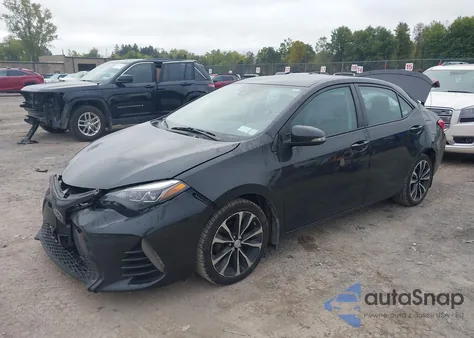 2017 Toyota Corolla Se from USA, damaged, VIN 2T1BURHE9HC825456